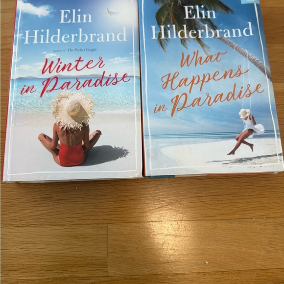 Book Of The Month Other - Elin Hilderbrand Paradise Series 2-Book Set: Winter & What Happens